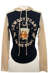 Cowboy Tears on the Rocks Hoodie Long Sleeve Top