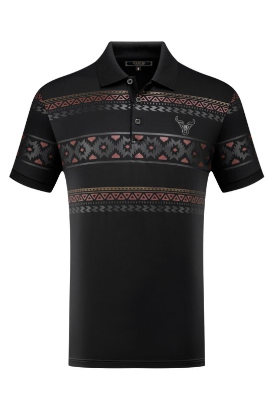 Aztec Bull Emblem Polo