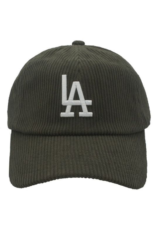 LA Corduroy Cap Hat