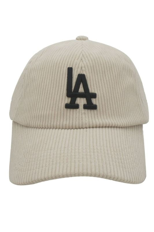 LA Corduroy Cap Hat