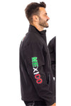 Mexico Embroider Soft Shell Jacket