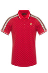 Double C Emblem All Over Print S/S Polo