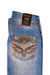 Rodeo Stich Detail Denim Jean