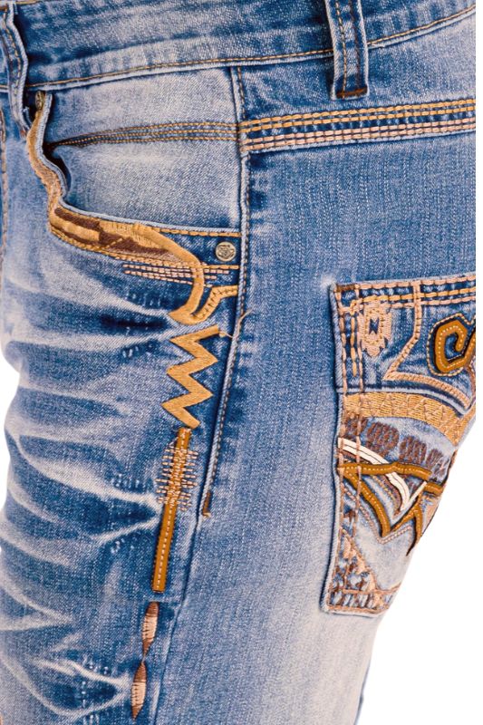 Rodeo Stich Detail Denim Jean