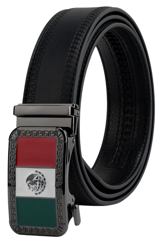 Mexico Flag Geo Trim Belt