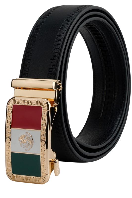 Mexico Flag Geo Trim Belt