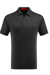 All Over Aztec Pattern  S/S Polo