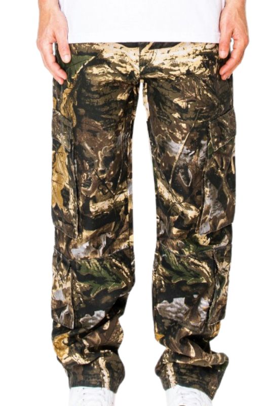 Double Cargo Camo Jeans