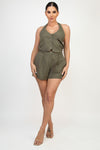 Linen Blend Romper