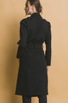 Tie Waist Peacoat
