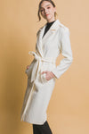 Tie Waist Peacoat