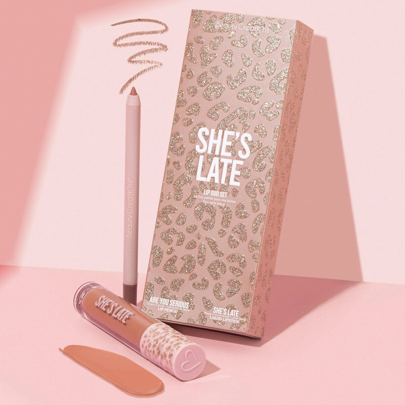 Beauty Creations Lip Liner and Lipstick Duo Set