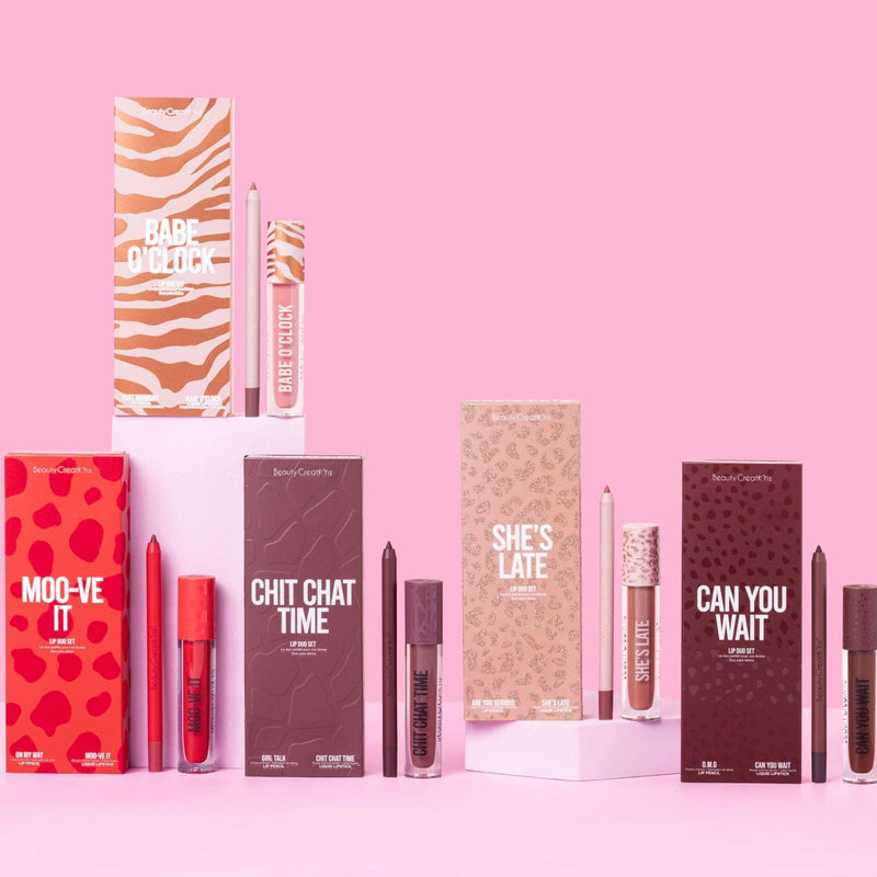 Beauty Creations Lip Liner and Lipstick Duo Set