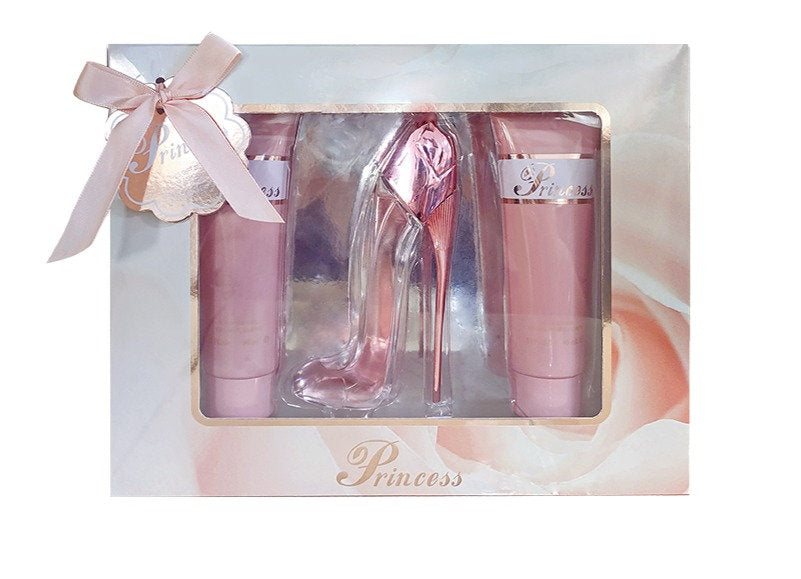 Princess Pink High Heel Perfume 3in1 Gift Set