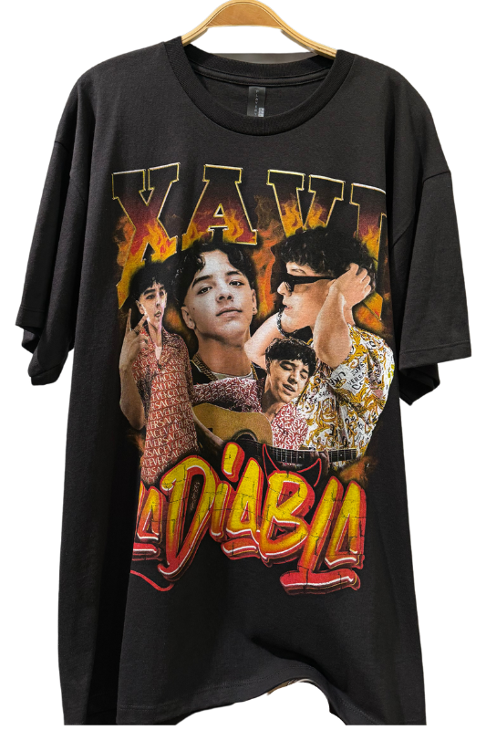 Xavi La Diabla Fire Graphic Tee