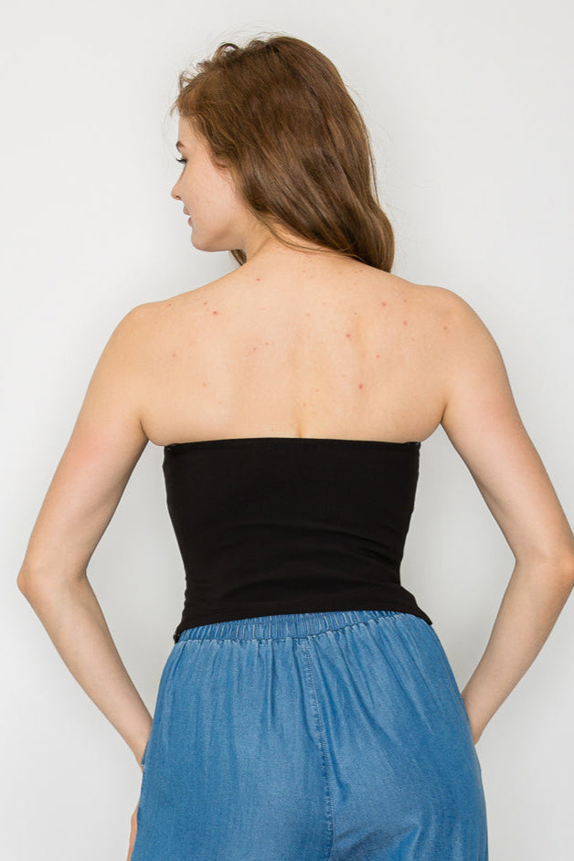 Bow Detail Tube Top
