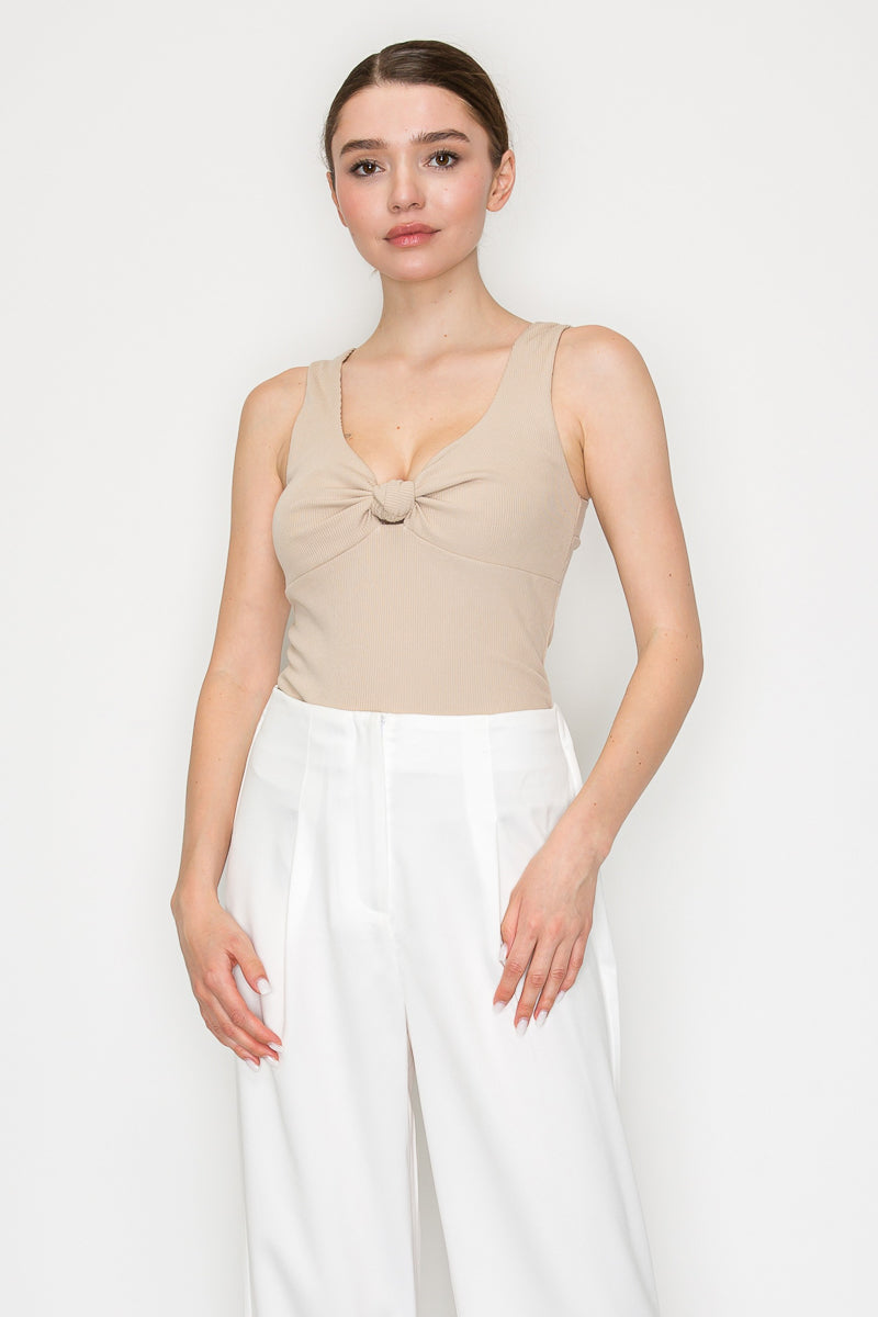 Knot Front Bodysuit