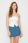 Bow Detail Tube Top
