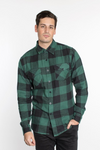 Plaid Long Sleeve Flannel Shirt