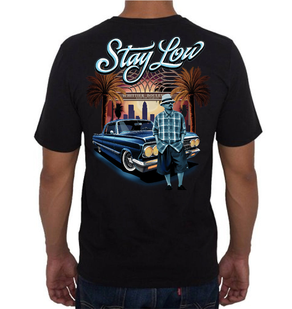 Stay Low Cholo Graphic Tee