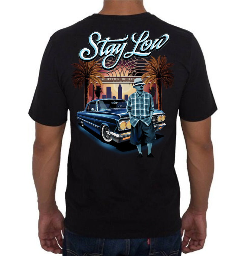 Stay Low Cholo Graphic Tee