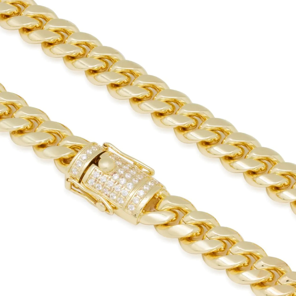10MM, 20" Miami Cuban Curb Chain