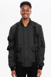 Strap Bomber Jacket