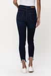 Hi-Lo Hem High Rise Crop Jean