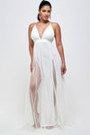 Solid Maxi Gown
