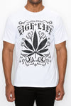 Live The High Life Leaf Graphic Tee