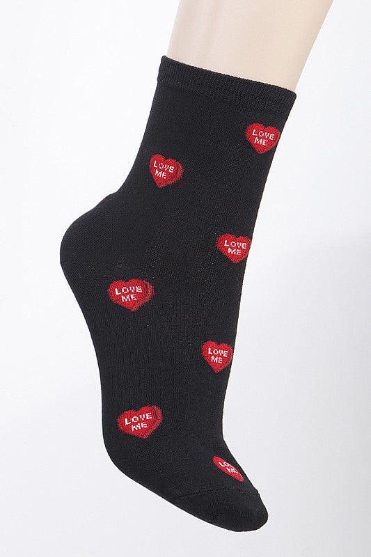 Love Me Crew Socks