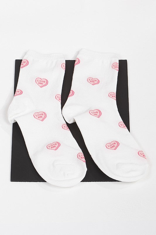 Love Me Crew Socks