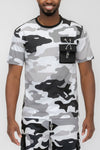 Full Camo Pocket Toggle T-Shirt