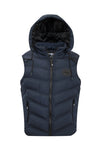 Solid Puffer Vest