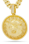 Lion Shield Chain Necklace