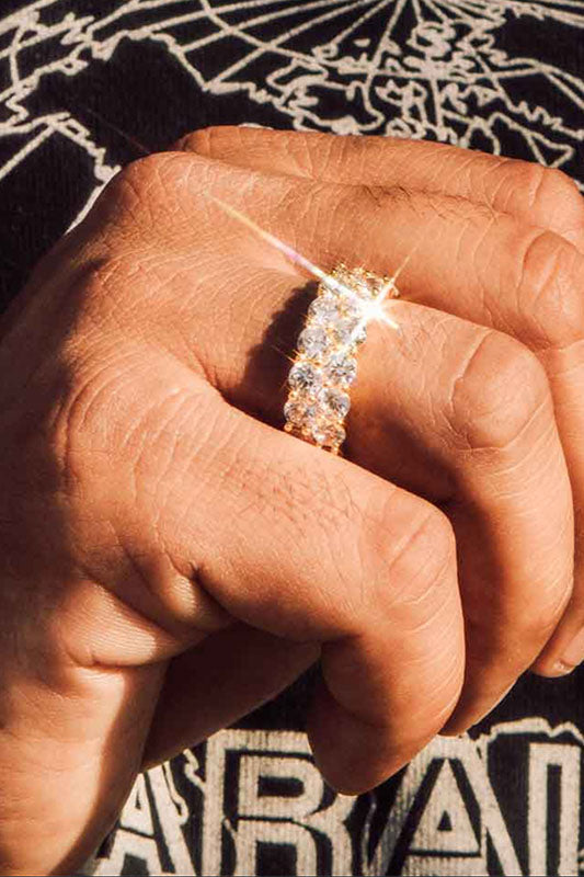 Diamond Dual Eternity Ring