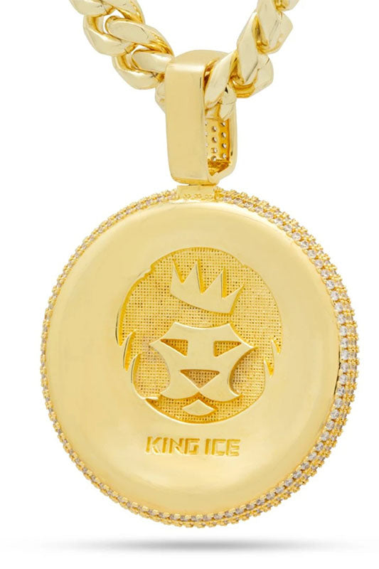 Lion Shield Chain Necklace