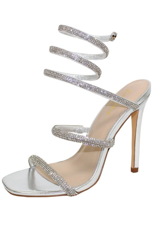 Patricia Ankle Wrap High Heel Sandal