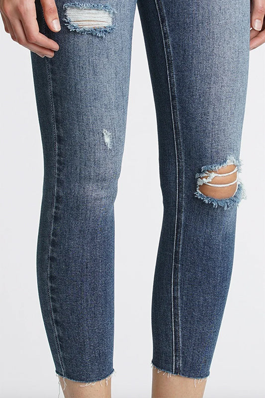 Clara High Rise Skinny Crop Jeans