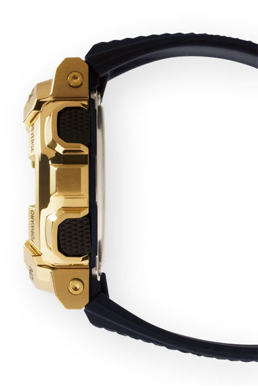 Stainless Steel Bezel Analog Digital Watch
