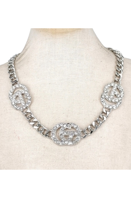 Crystal GO Chain Necklace