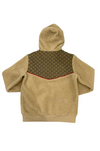 Fleece GC Print Zip Up Jacket Hoodie