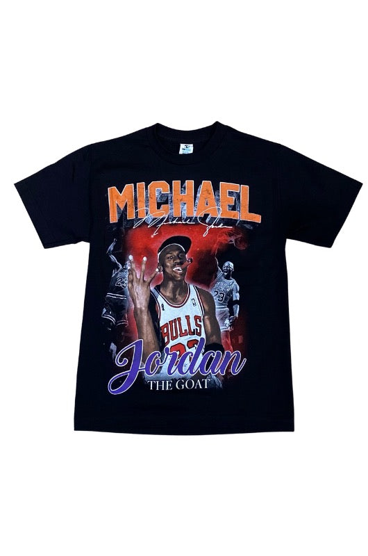 Michael Jordan The Goat Graphic Tee