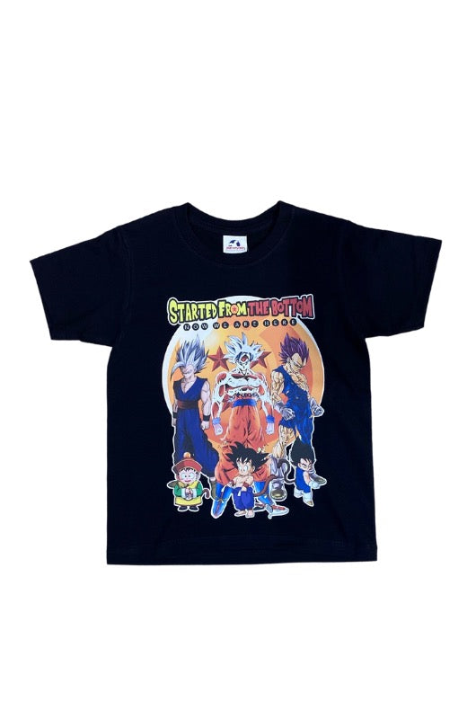 Dragon Ball Started From The Bottom Graphic Tee