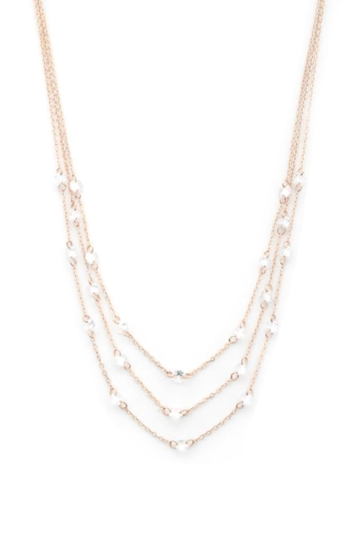 Pearl Bead Layer Necklace