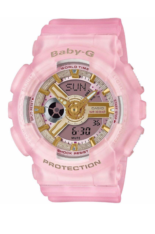 Transparent Band Baby G Digital Watch