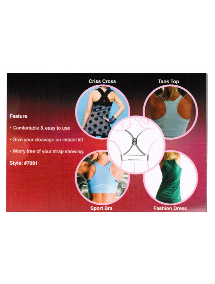 The Bra Strap Solution 3 Piece Set Back Packaging