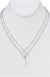 Oval Chain Layer Necklace