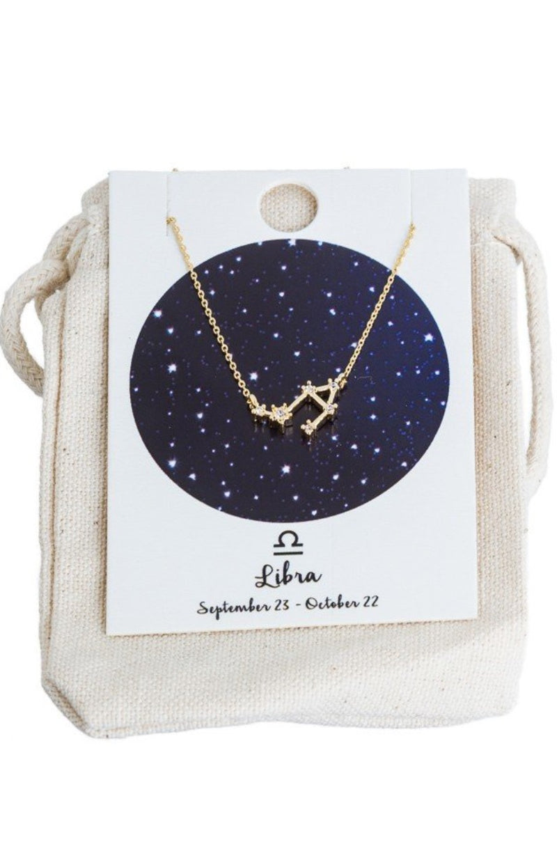Star Map Crystal Necklace