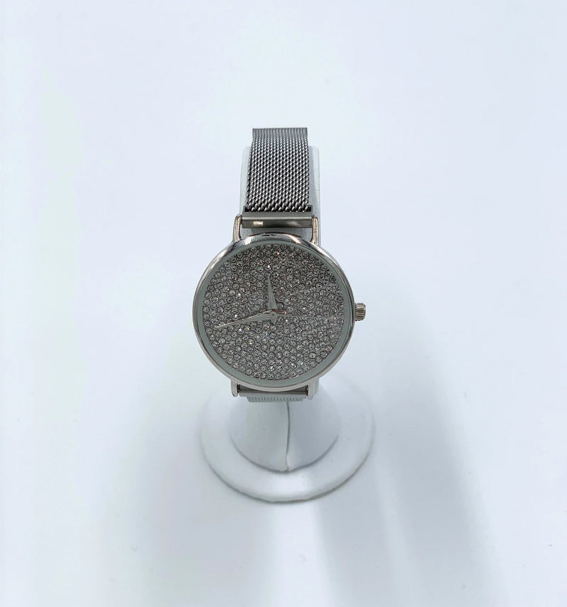 Crystal Face Magnetic Strap Watch